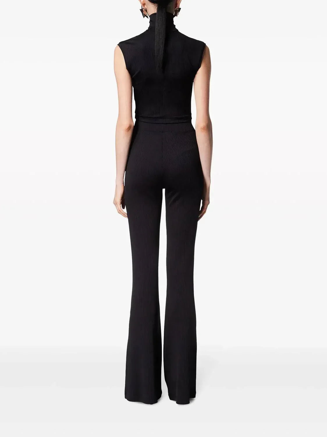 Star Stud Flare Pants