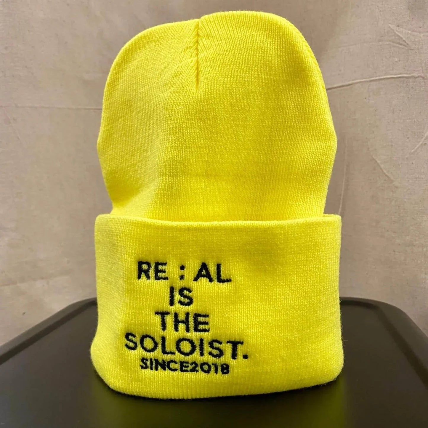 Men's Watch Cap Style Beanie With Folded Flap