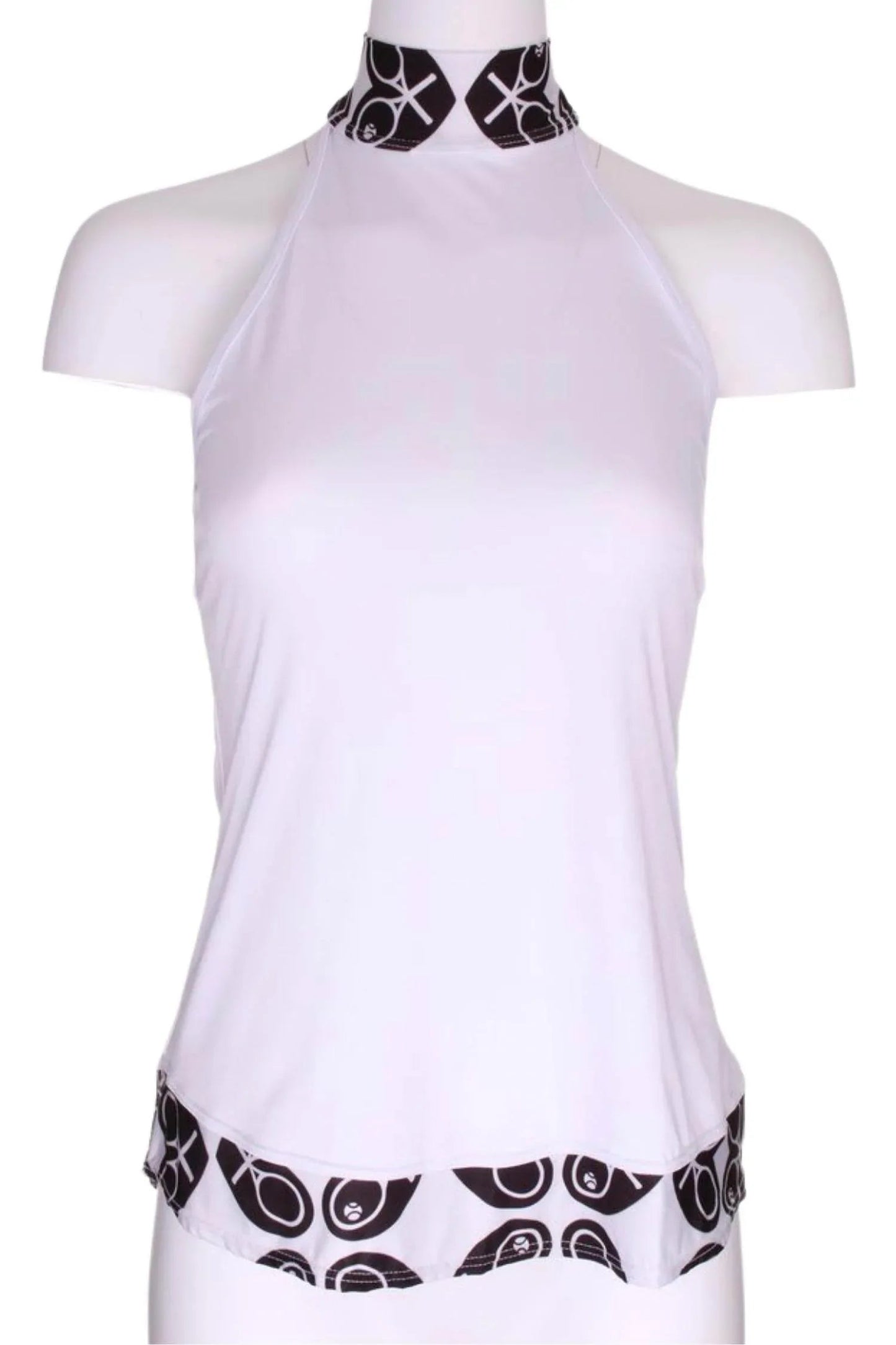 Women's Heart Trim Halter Top