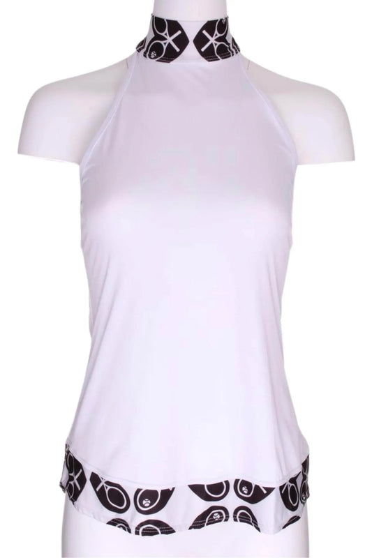 Women's Heart Trim Halter Top