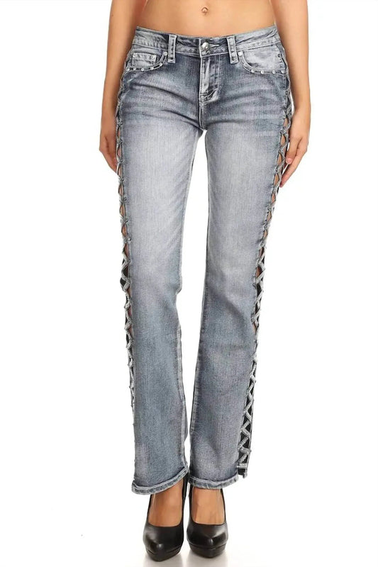 Auffällige sexy Jeans