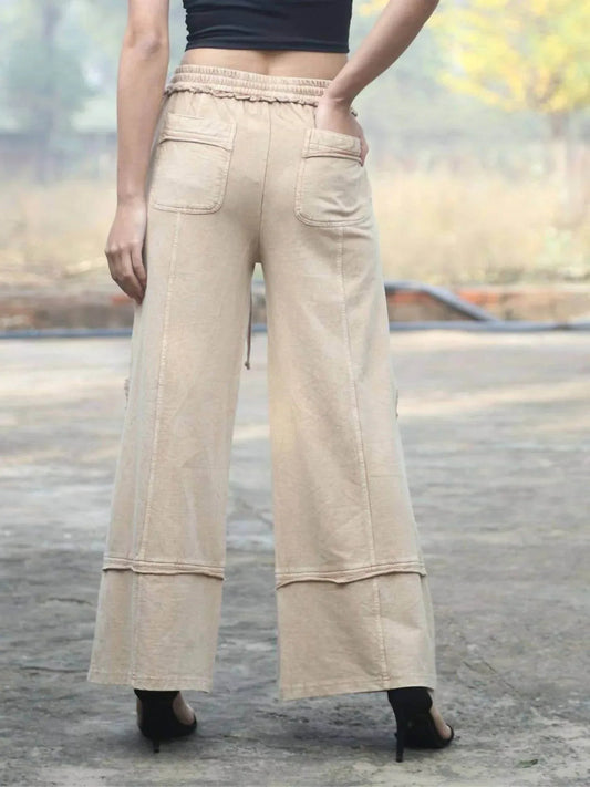 Women's Wide Leg Utility Pants