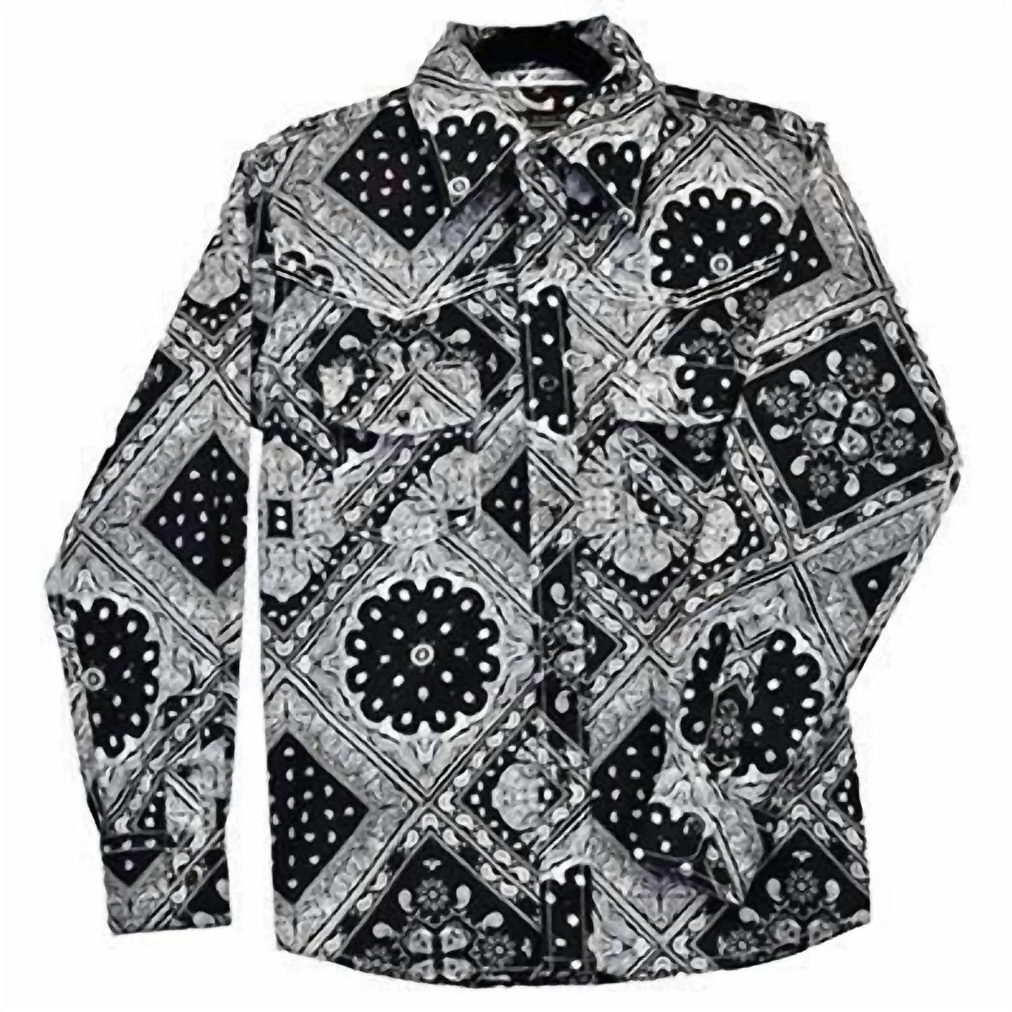 Boy's Bandana Long Sleeve Print