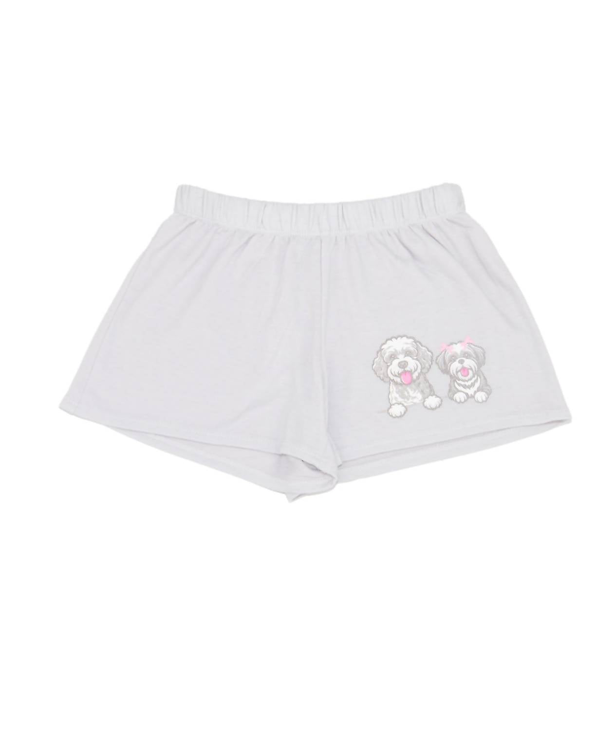 Mädchen-Welpenparty-Shorts