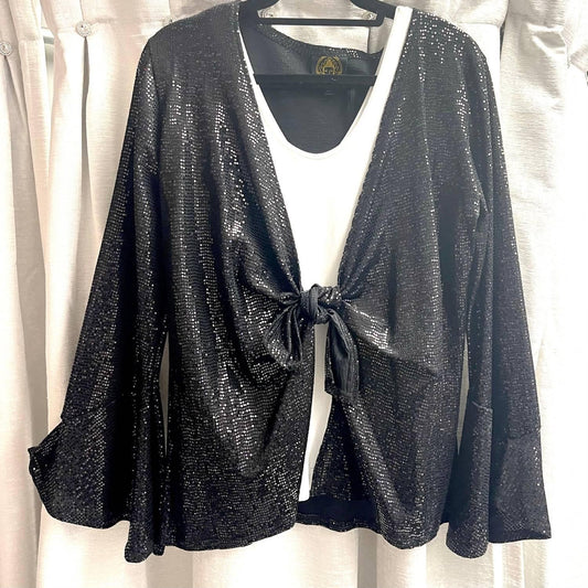Women's Sequined Bell Top