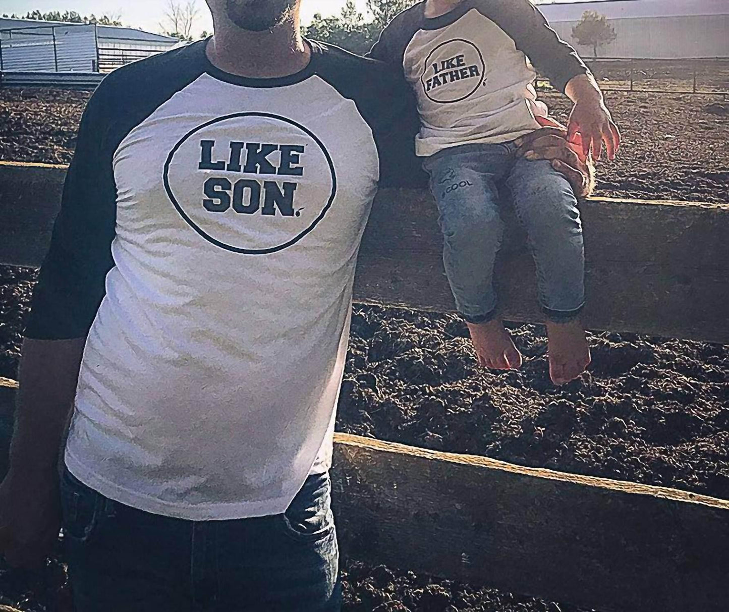 Like Son Baseball T-Shirt