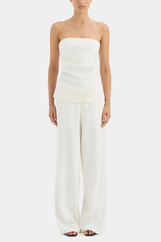 Dorian Pleated Bodice Blouse