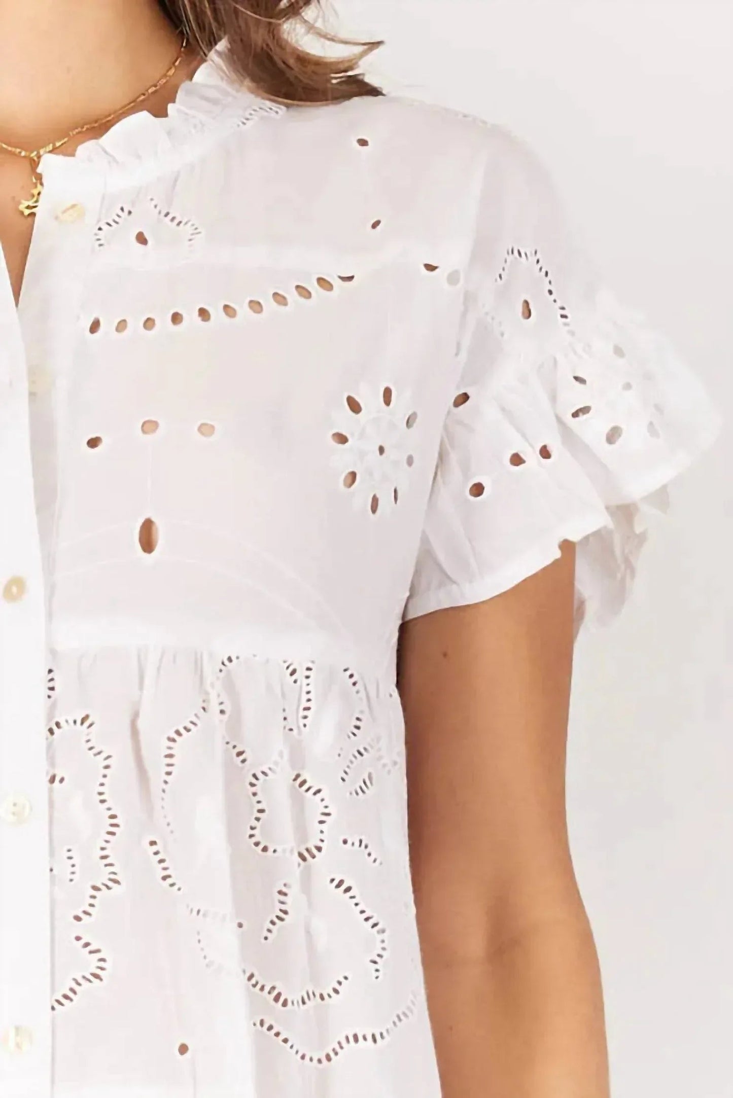 Rosen-Minikleid