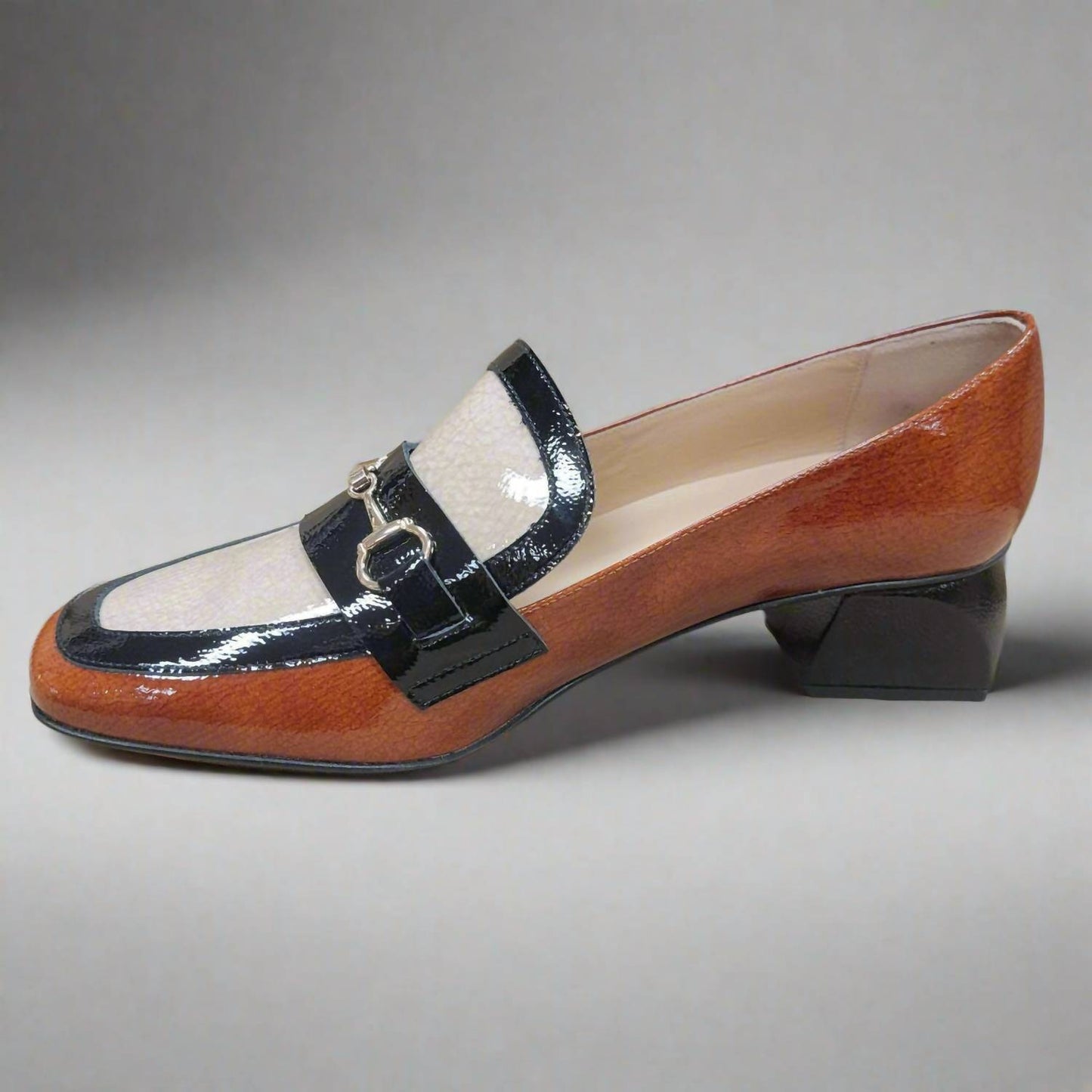 Damen-Loafer aus Leder 7001