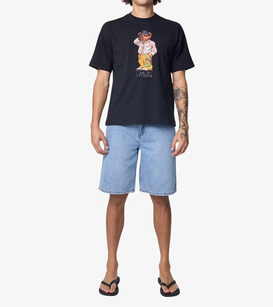 Folk Fitted Bear T-shirt