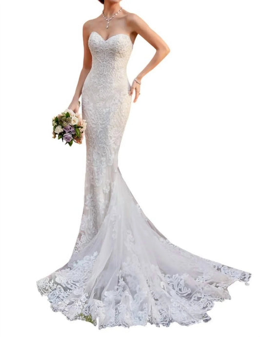 Kate Fit-and-Flare Brautkleid