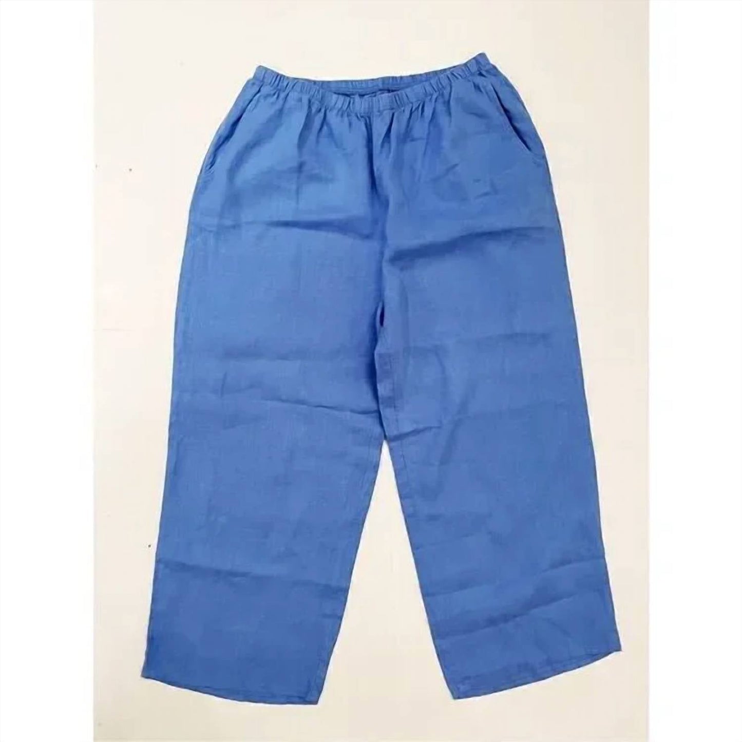 Damen-Hochwasserhose mit weitem Bein