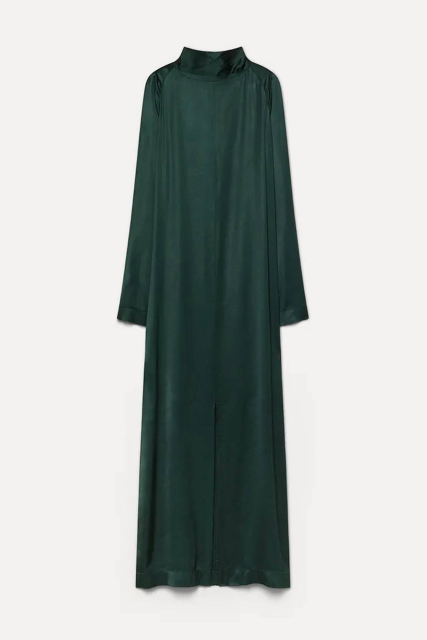 Satin-Maxikleid