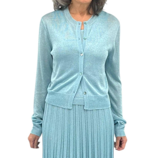 Womeon's Gala Lurex Cardigan