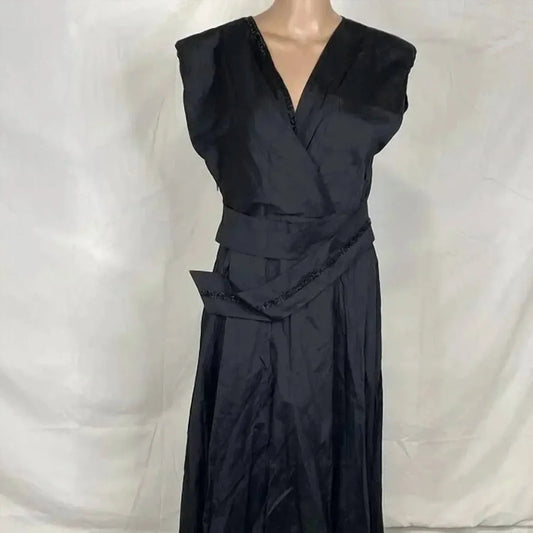 Women's Stone Embroidered Midi Dress