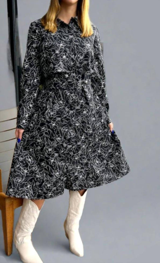Cotton Midi Dress