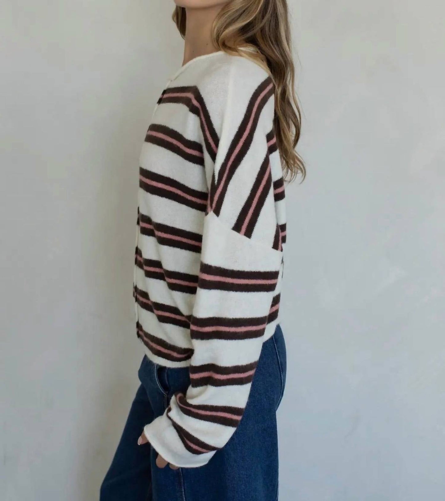 Maisie Strickjacke mit Knopfleiste