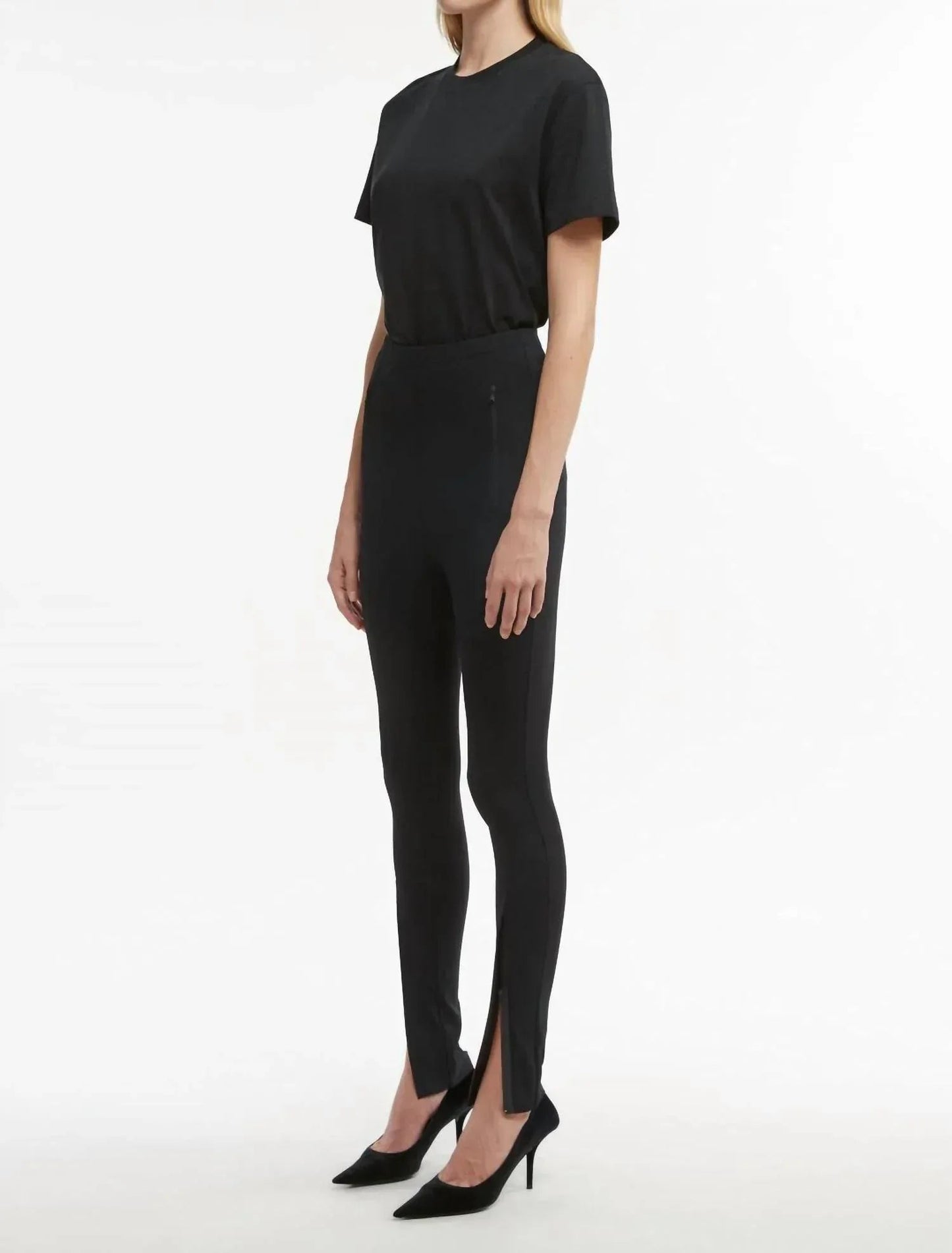 Front Zip Legging