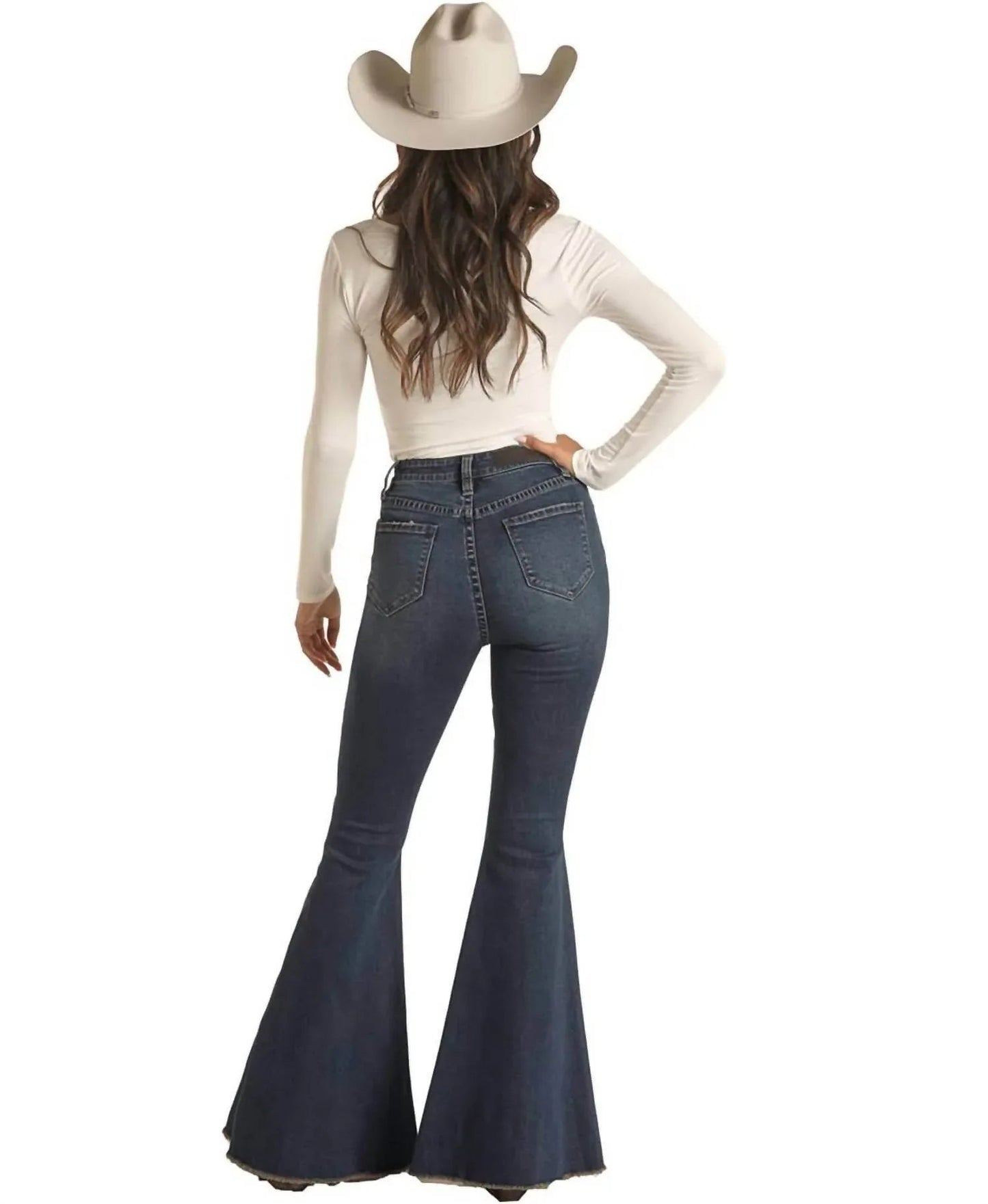 Extra Stretch High Bell Bottom Jean