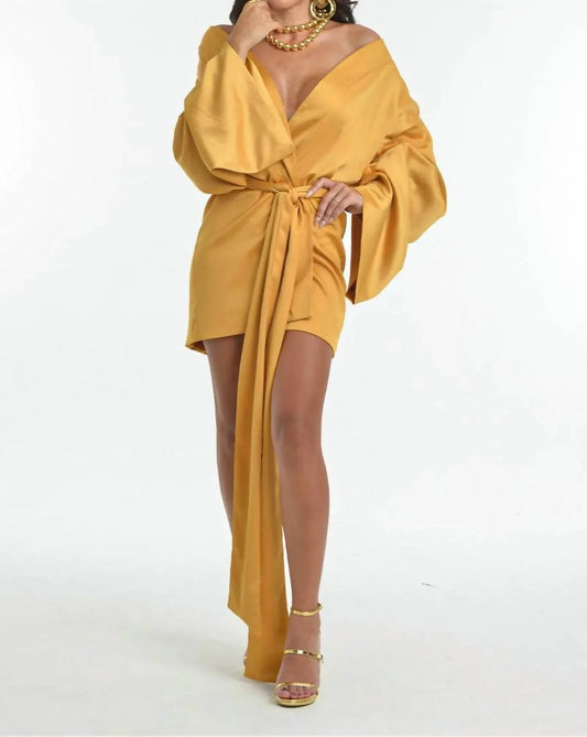 Wickelkleid „Goldene Kaiserin“