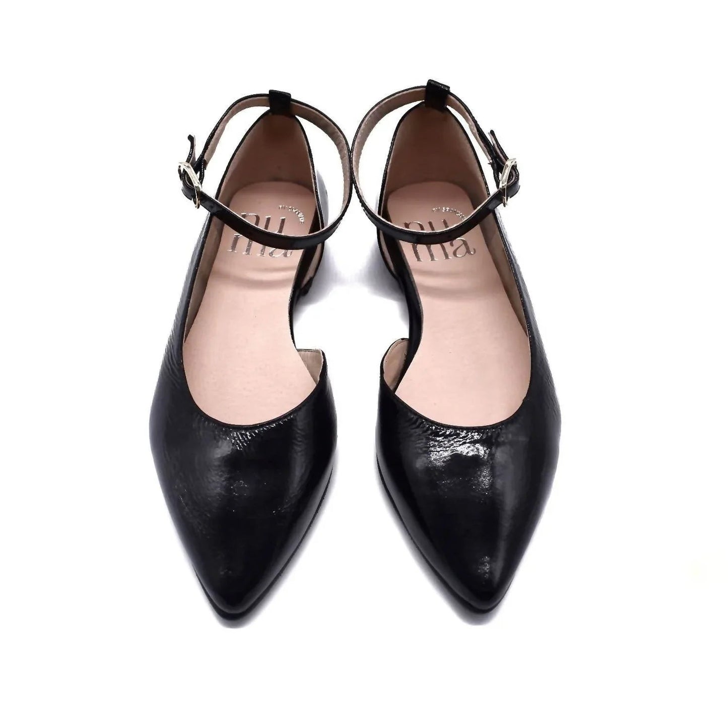 Patent Leather Ballet Flat Shoes