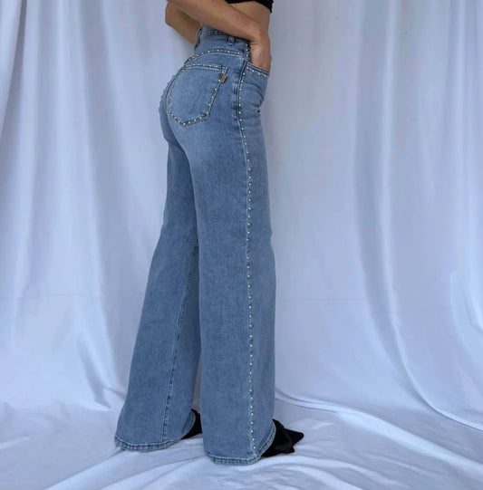 Stud Me Straight Leg Jeans