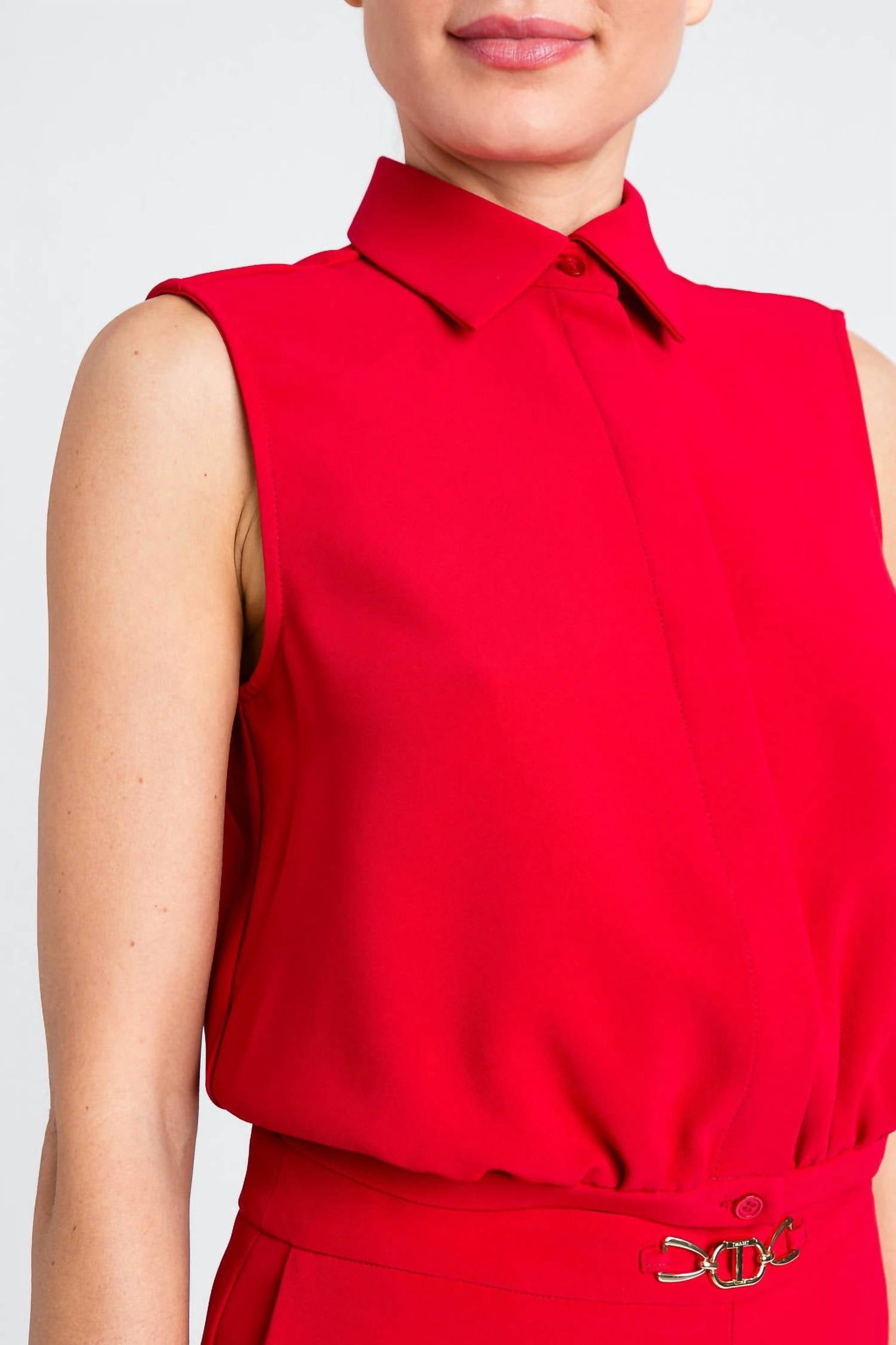 The Rosso Icon Shirt-style Jumpsuit