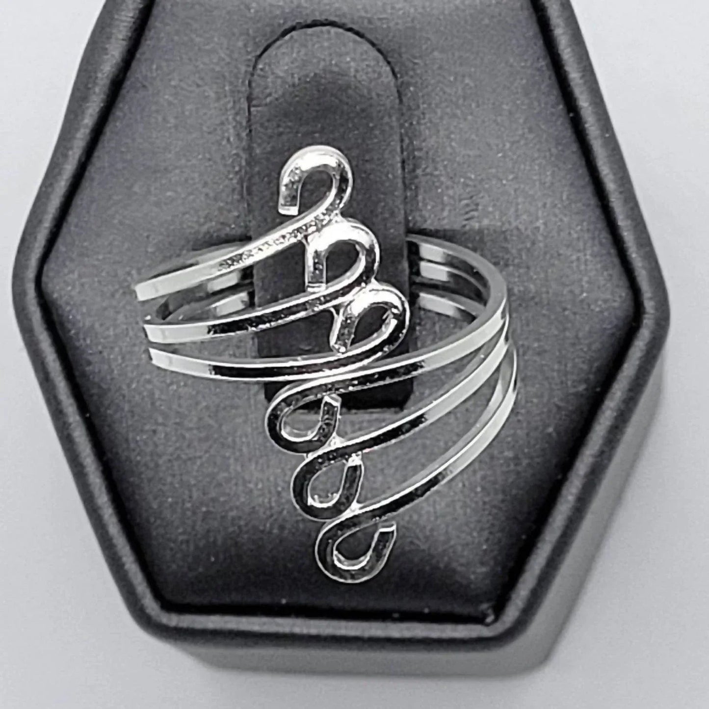 Women's Triple Curls Wrap Ring