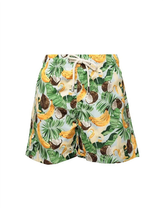 Boy's Printed Swim Shorts