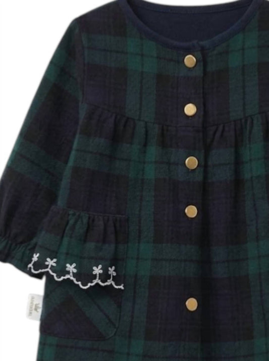 Kariertes Kinderkleid