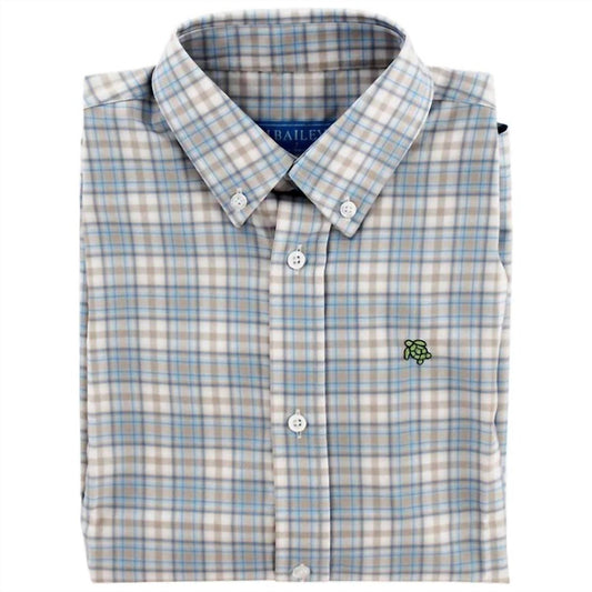 Boys Performance Roscoe Button Down Shirt