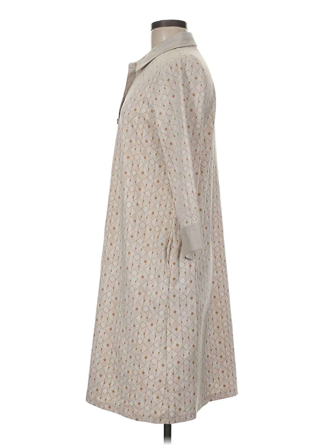 Damen-Midikleid „Rollins“ mit Kragen und 3/4-Arm