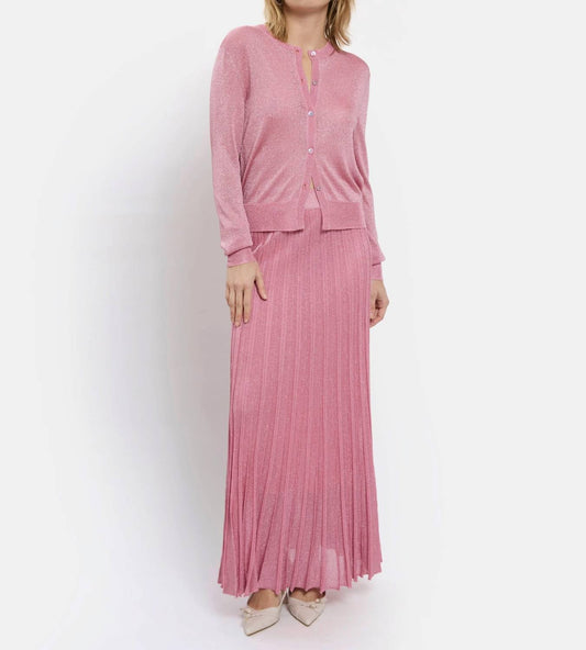 Women's Gala Lurex Cardigan
