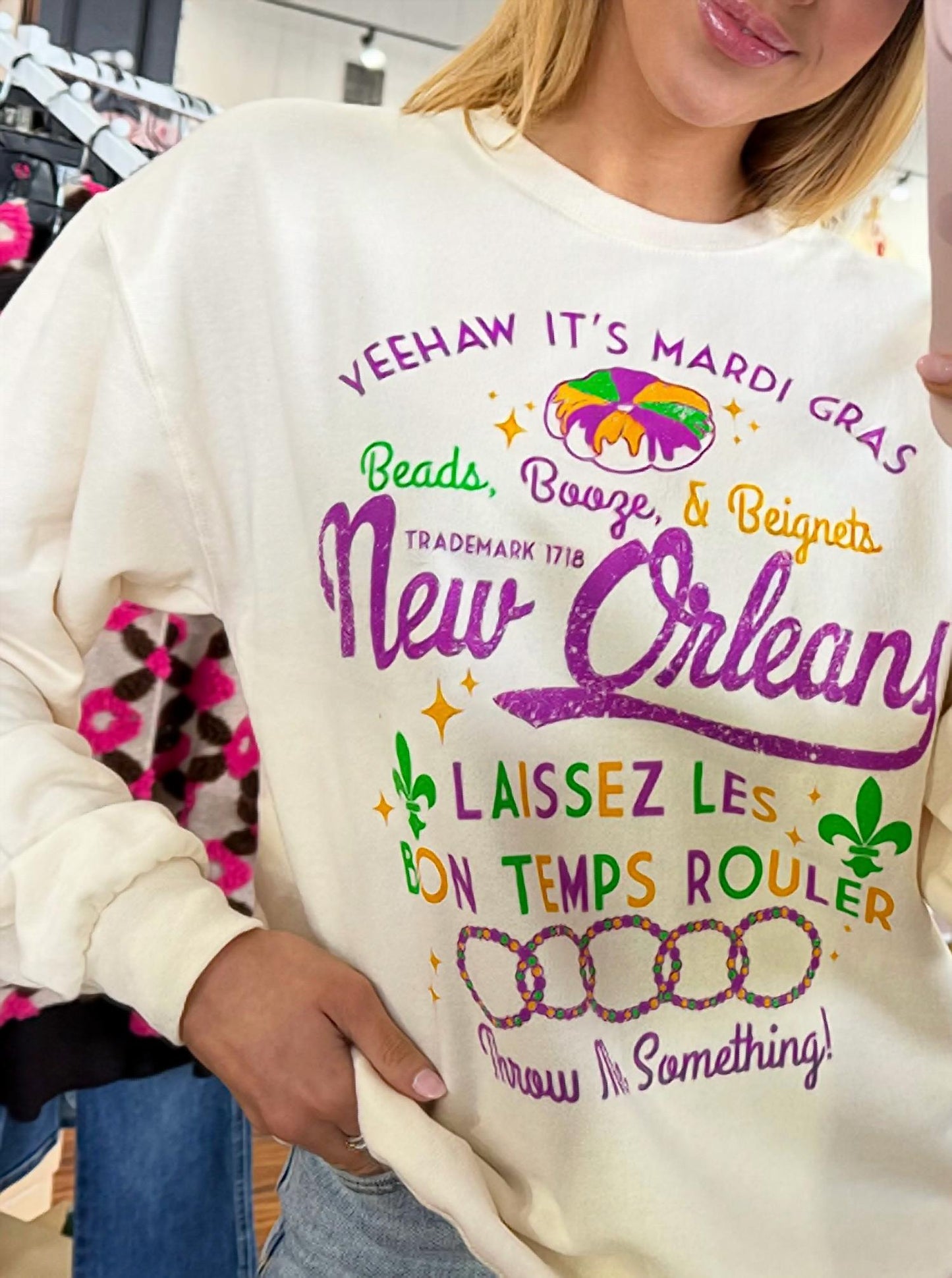 New Orleans Sweatshirt Top