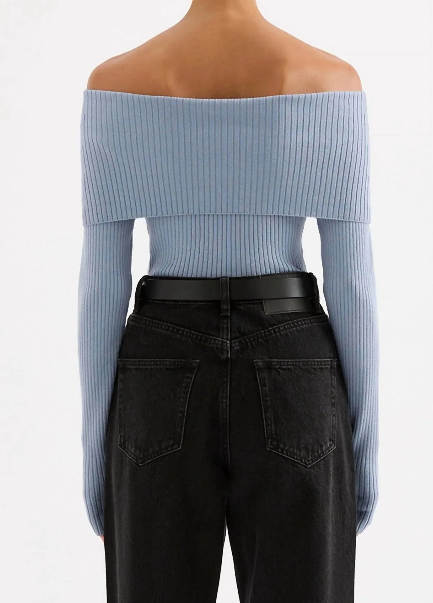 Krishna Off Shoulder Knit Top