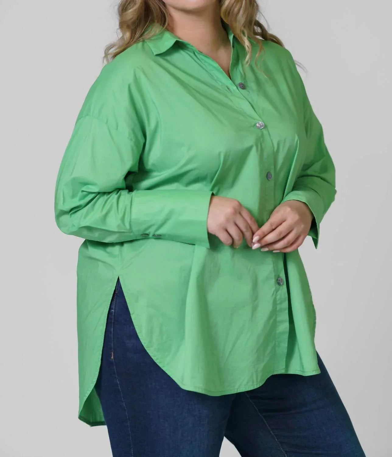Core Cotton Shirt - Plus
