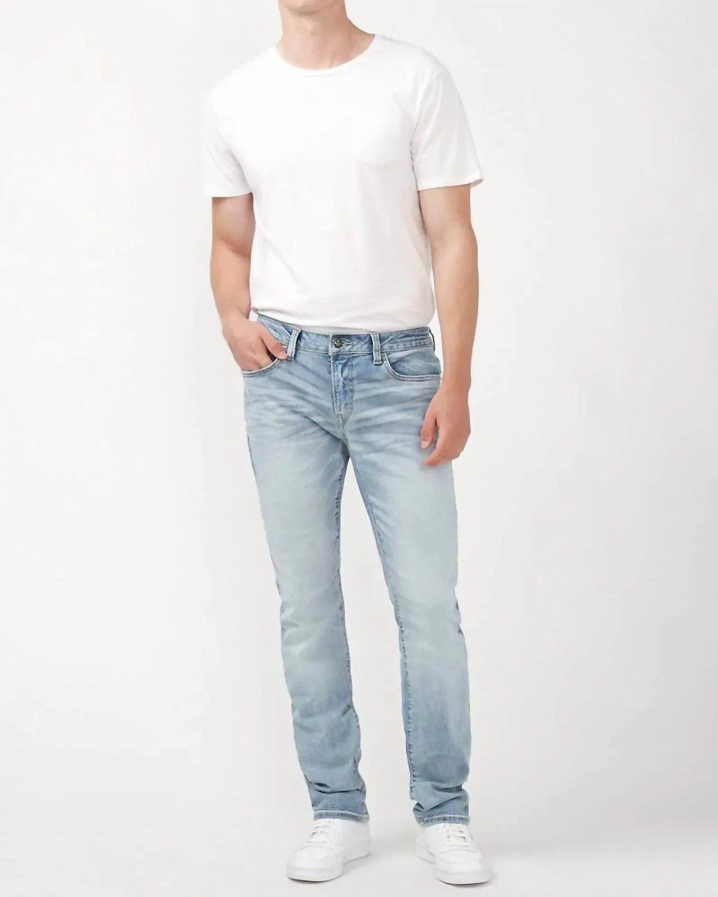 Slim Leg Fit Jeans in Ash