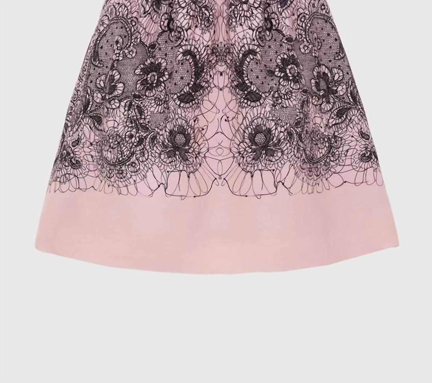Wool And Silk Lace Skirt