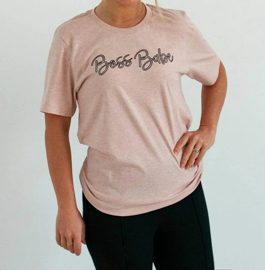 Boss Babe Graphic Tee Shirt