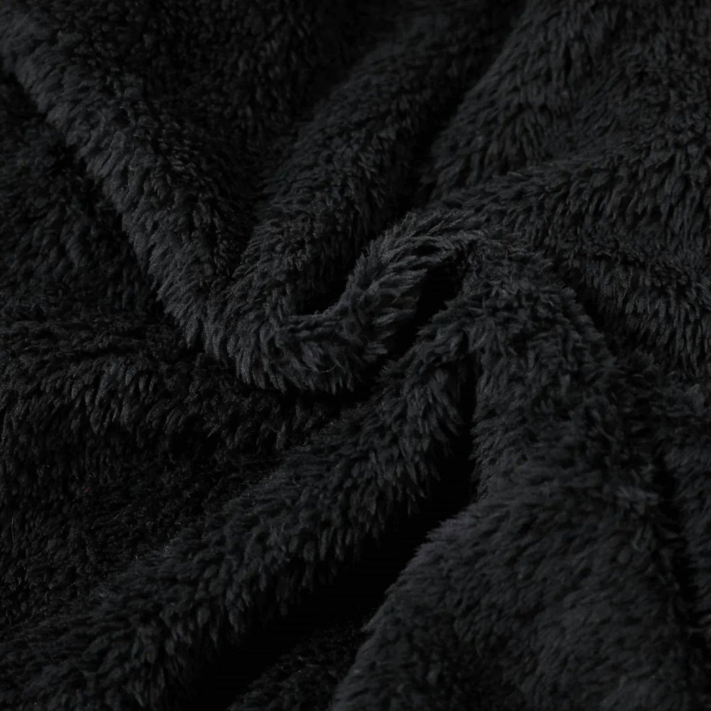 Kids Hooded Fuzzy Coat