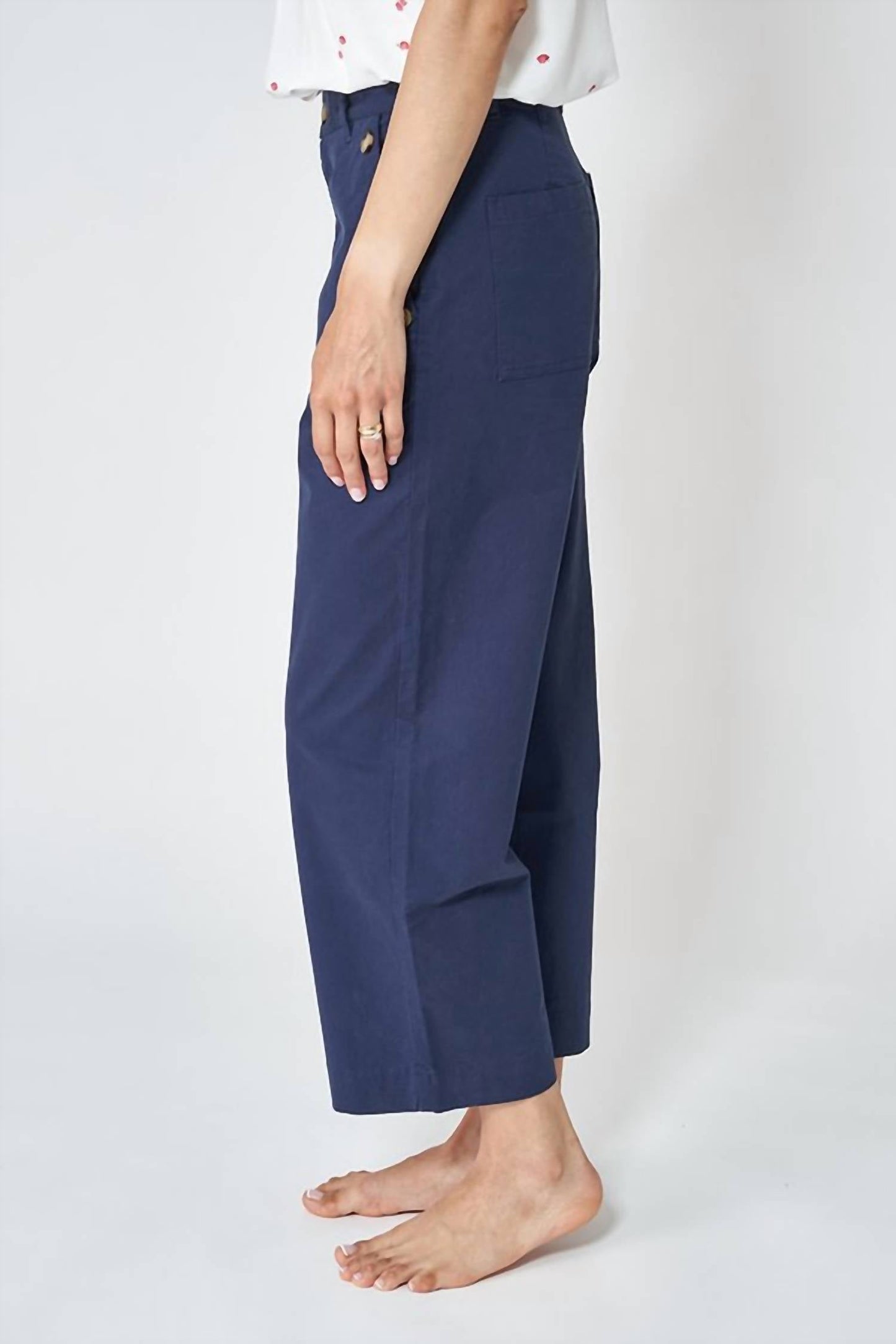Weite Matrosenhose