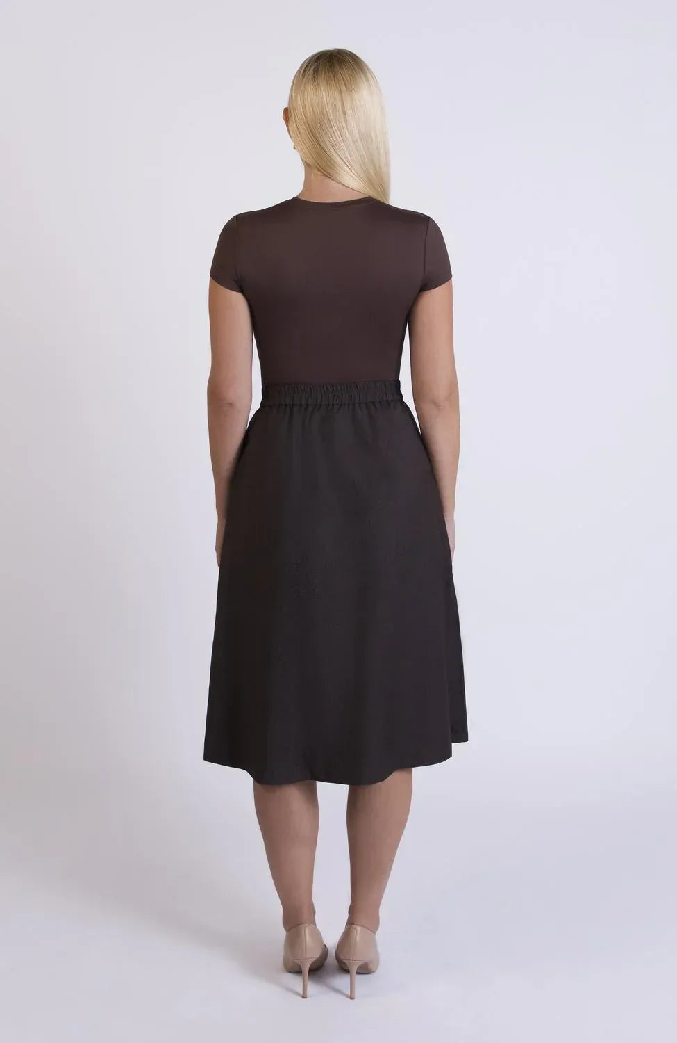 The Wool Midi Skirt