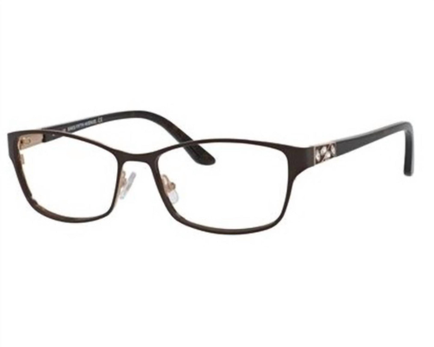 Damen-Vollrandbrille aus Metall, 54mm