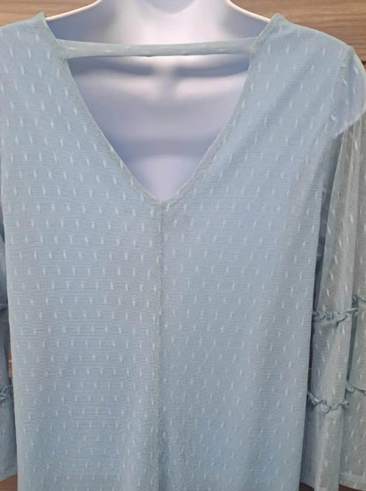 Women's Lace Overlay Top