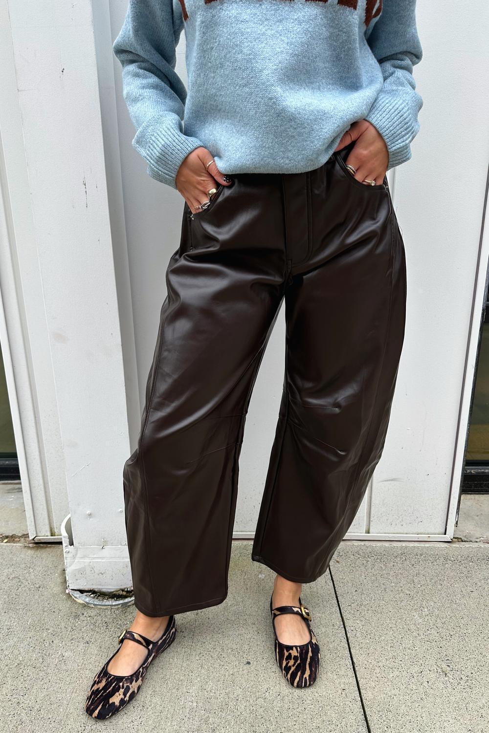 Kiki Kunstleder-Barrel-Hose