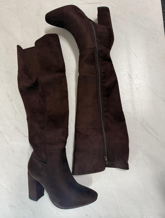 Women's Knee High Suede Boots