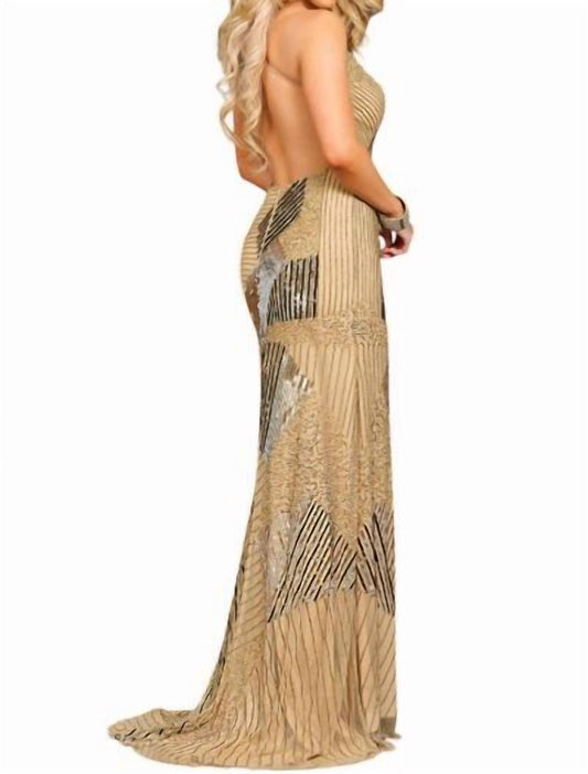 Beaded Tulle Dress