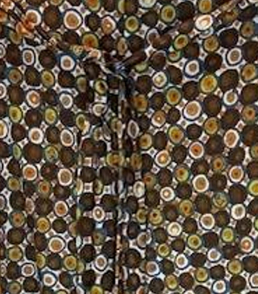 Women Circle Design Gaucho Trousers