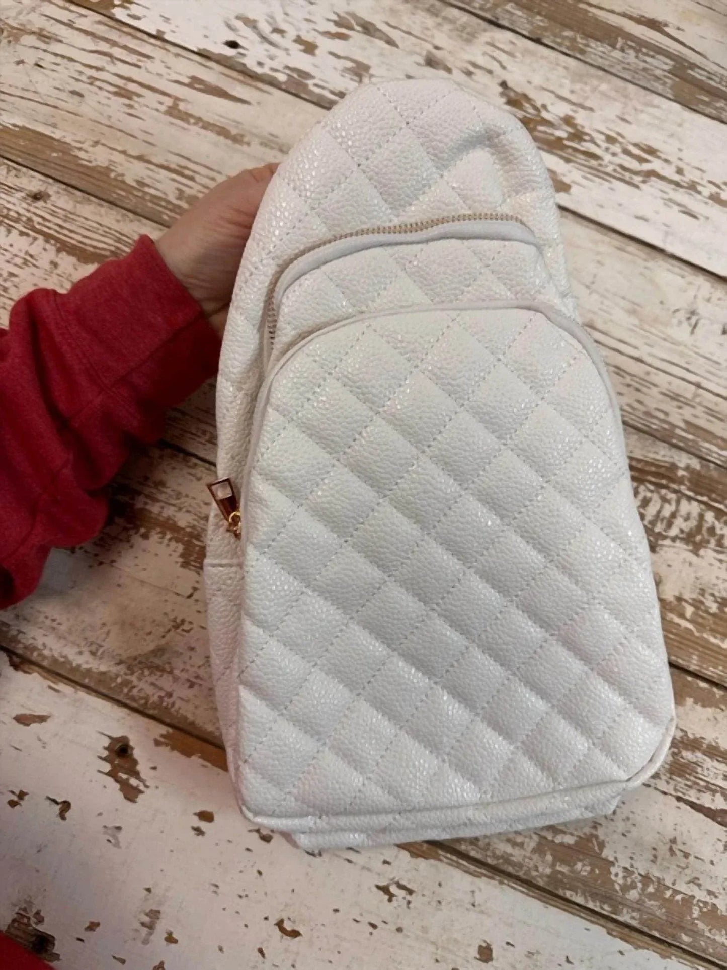 Women's Quilted Crossbody Sling Bag