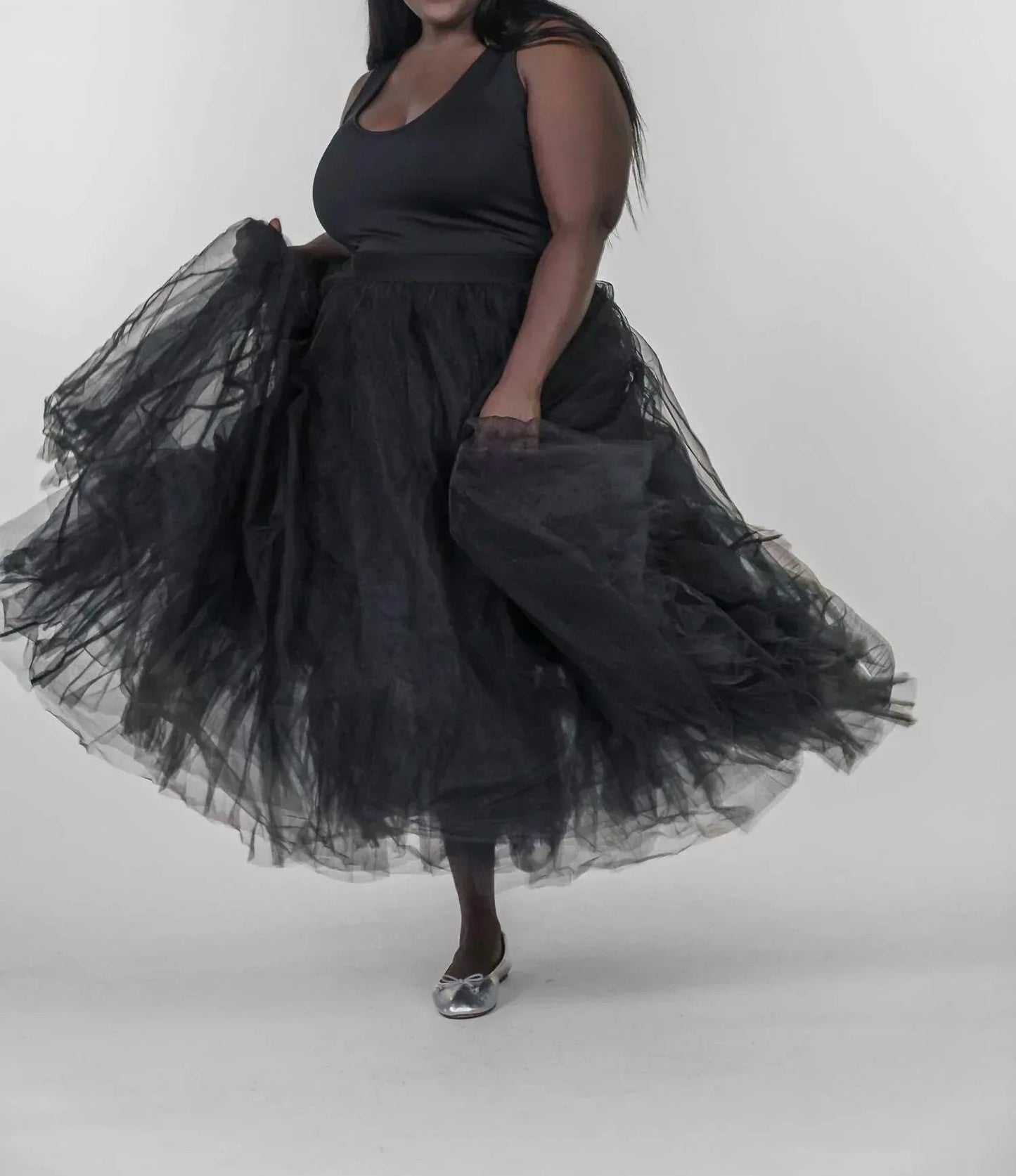 Cirque Tulle Maxi Skirt - Plus